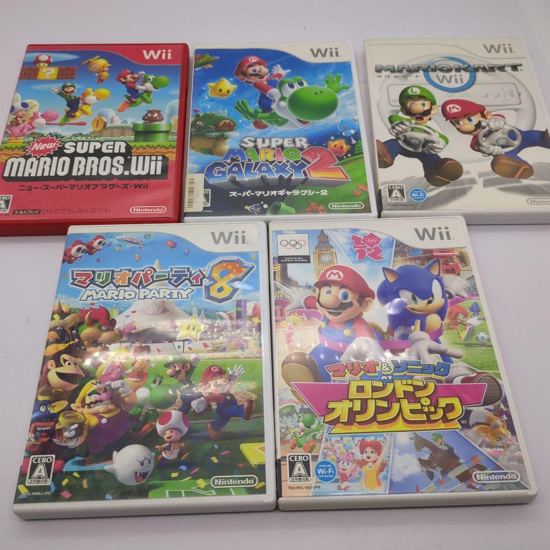 Wii本体 + ゲームソフト4本セット(マリオ、太鼓の達人、桃鉄) - メルカリ