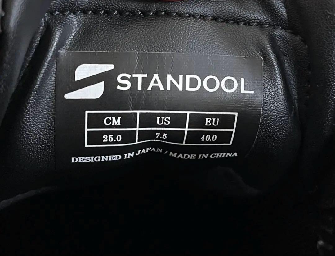 美品スタイルアップスニーカーSTANDOOL TOKYO SAI 25cm