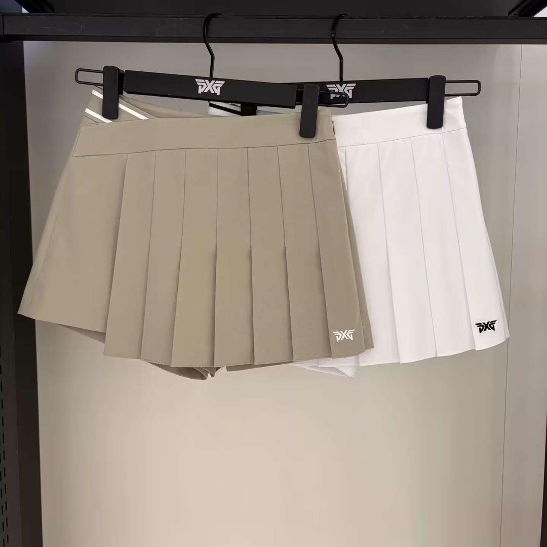 PXG ゴルフレディーススカートプリーツスカート春夏秋