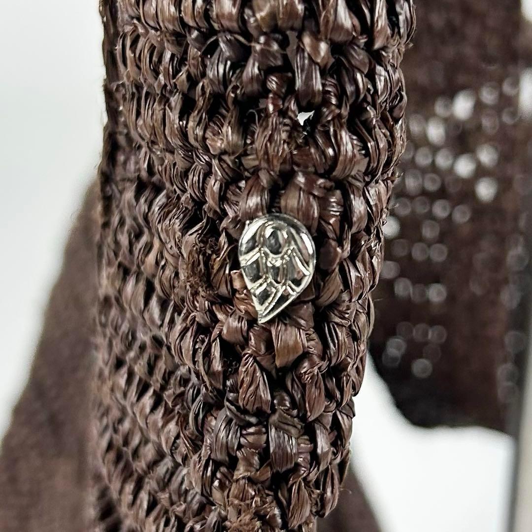 【美品】HELEN KAMINSKI ショルダーバッグ バッグ ラフィア カゴ