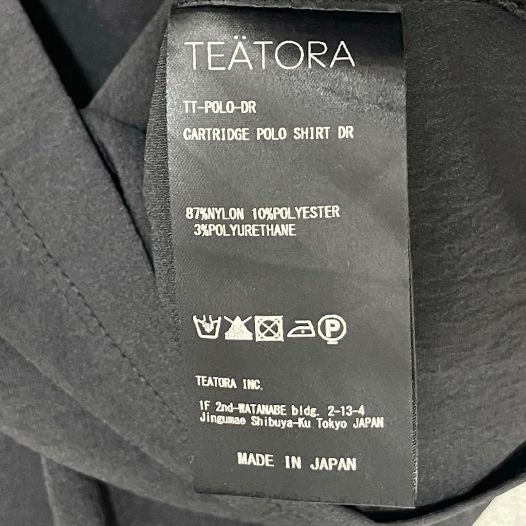M 2 TEATORA DR テアトラ ポロシャツ DOCTOROID ブラック
