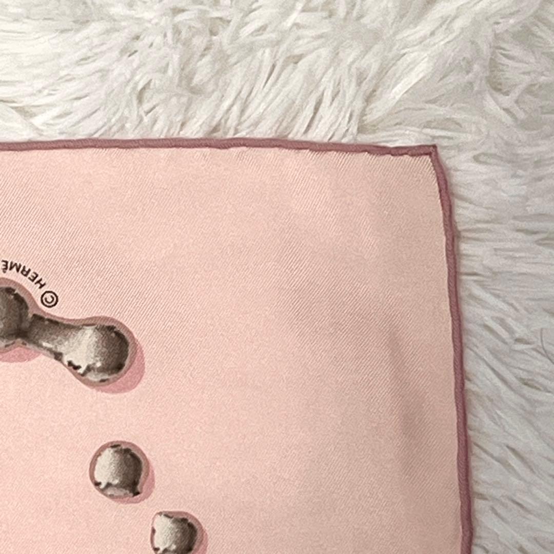 ✨希少✨HERMES エルメス スカーフ カレ90 銀の雫 ロゴ 馬車 H柄 エルメス