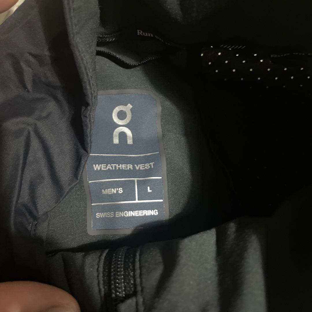 on ウェザーベスト パッカブル メンズLサイズ