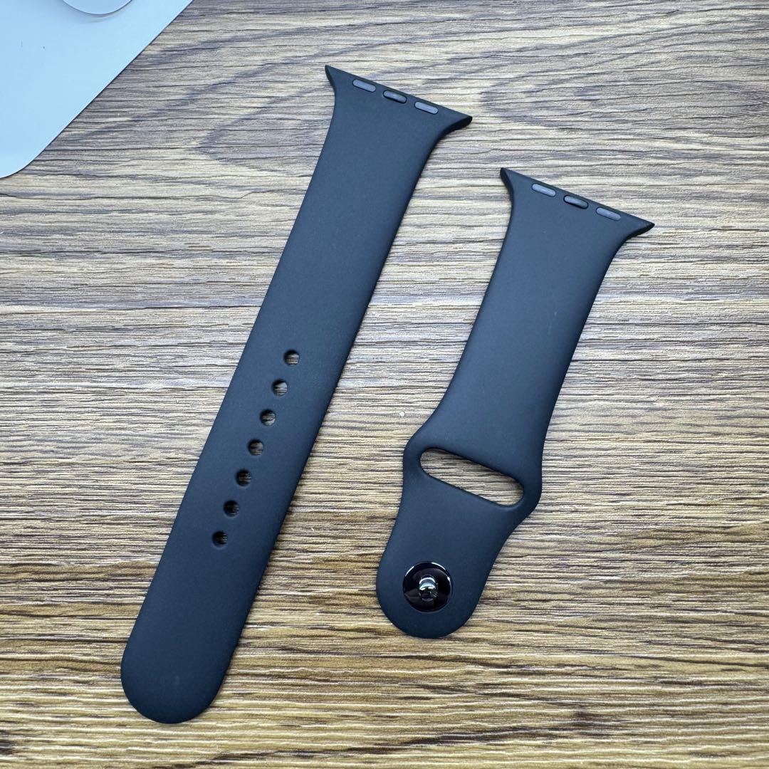 2393 未使用　Apple Watch エルメス　ブラック　スポーツバンド