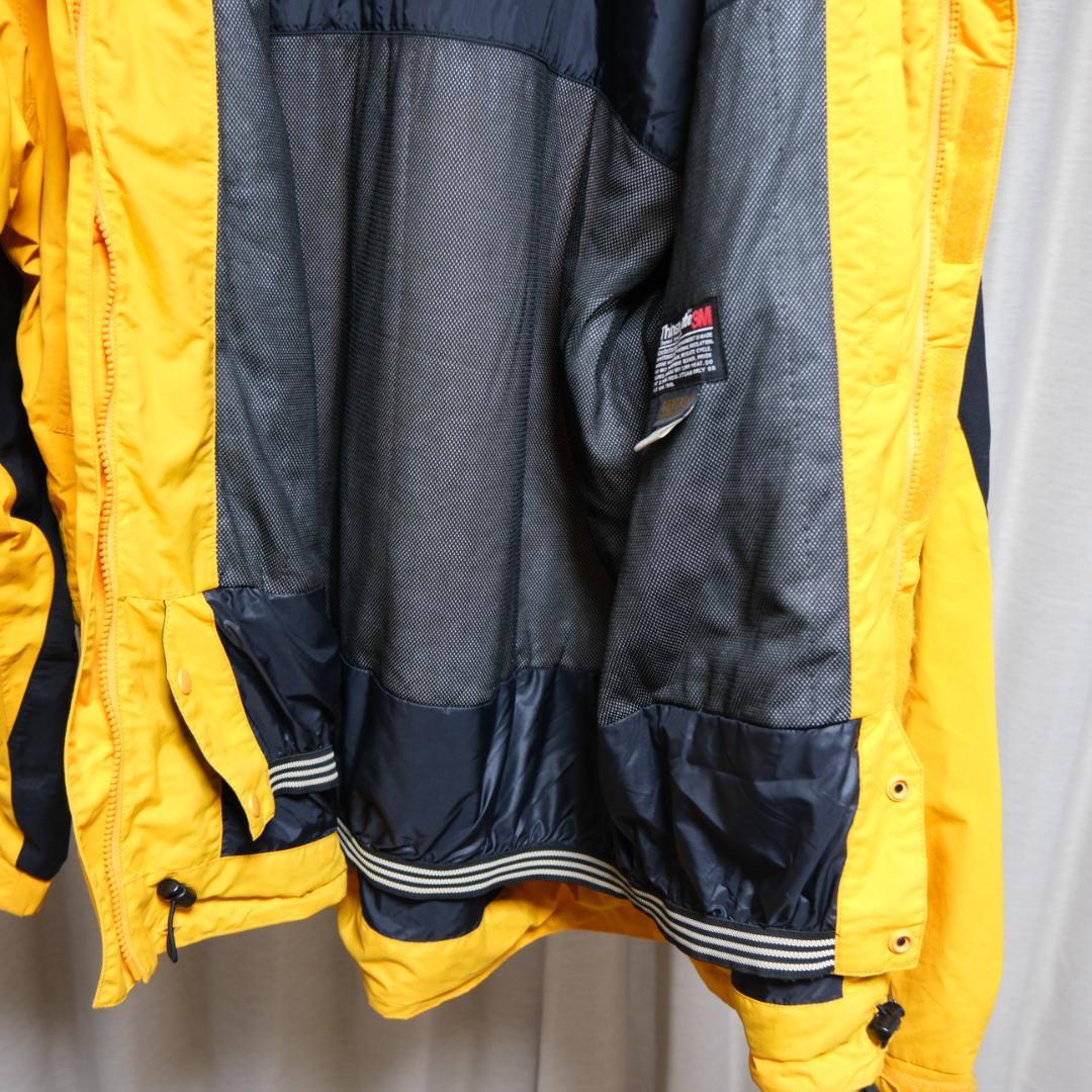 オレンジ|ブラック フード付きXL(LL)・montbell