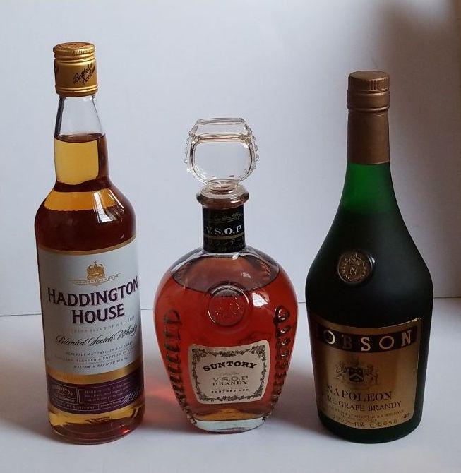 メルカリ Hobsonナポレオン サントリーvsop ハディントンハウス 3本組 ブランデー 5 300 中古や未使用のフリマ