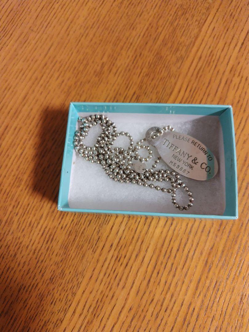 Tiffany & Co. タグ型ネックレス M53667