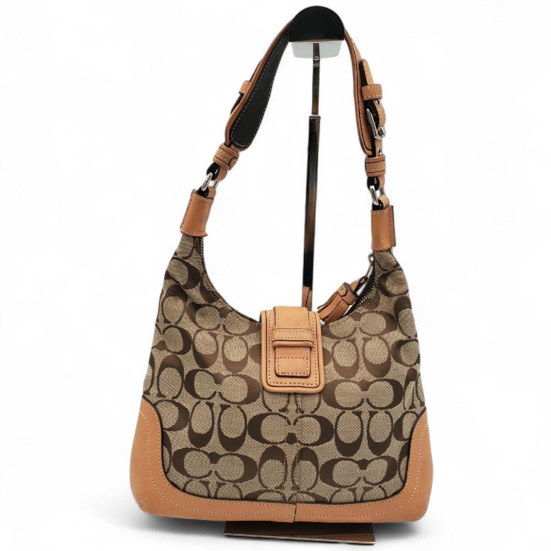 美品 COACH ハンドバッグ シグネチャー 6332 肩掛け ワンショルダー 楽天市場】コーチ COACH ミニシグネチャー 6332 ショルダー