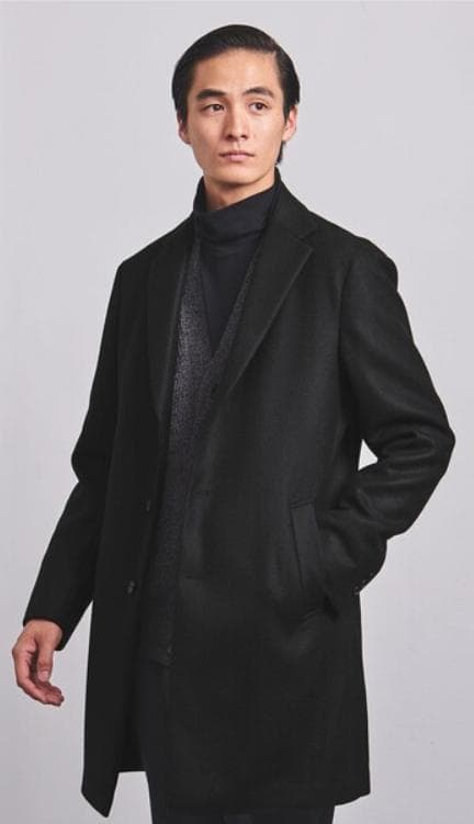 TAKEO KIKUCHI × HARDY AMIES コラボ チェスターコート TAKEO KIKUCHI × HARDY AMIES コラボ チェスターコート - メルカリ