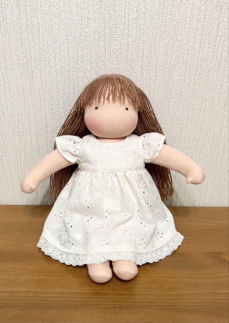 ウォルドルフ人形　30cm ウォルドルフ人形 30cmの女の子♡ - メルカリ