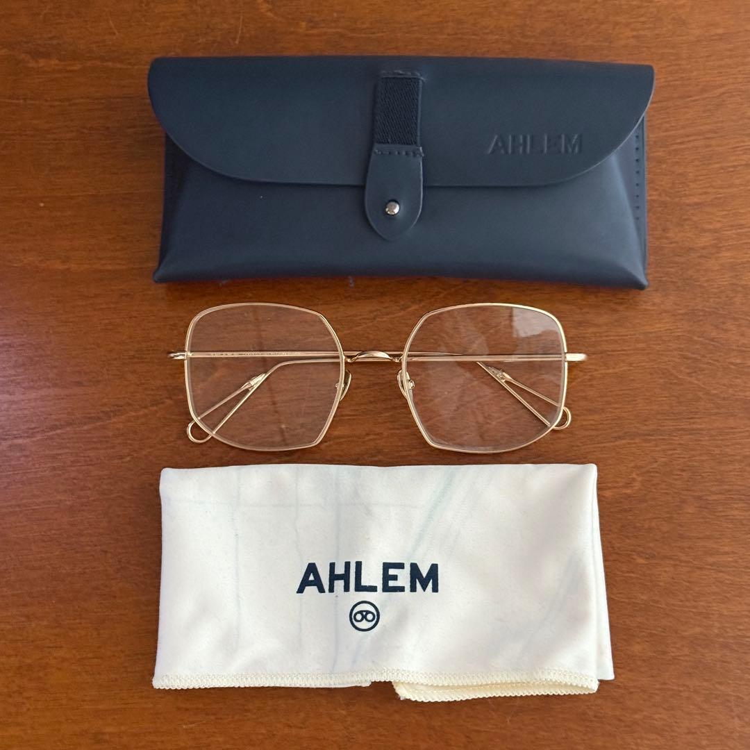 Ahlem Varenne ゴールド メガネ