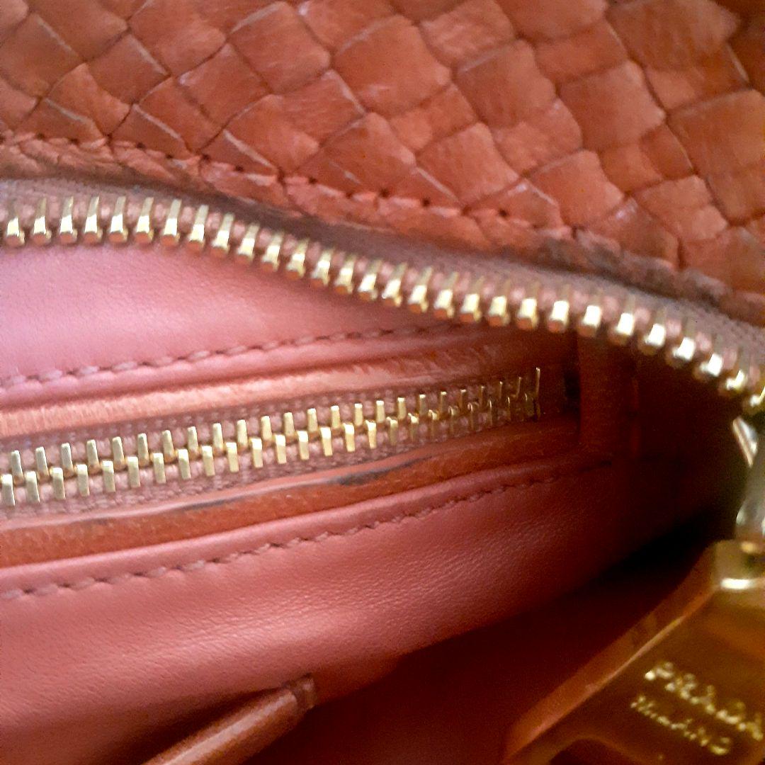 PRADA クラッチバッグ　MADRAS BAG マドラス　レザー　山羊革