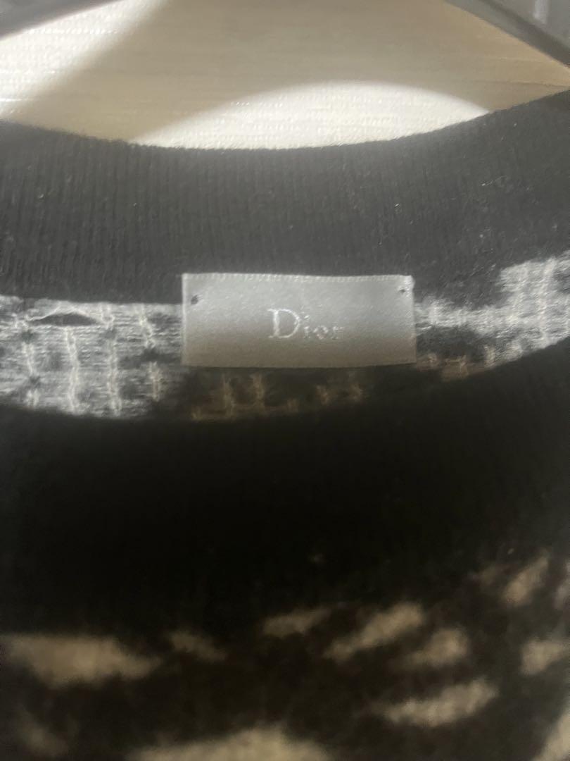 Dior homme 薔薇ニット