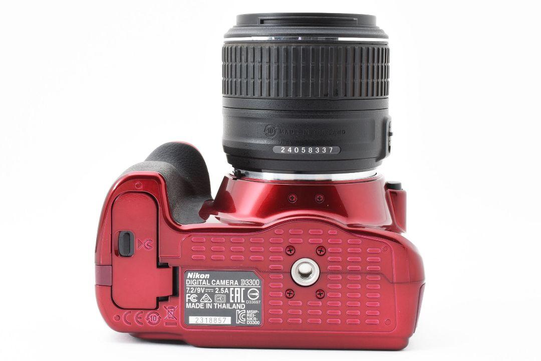 【ほぼ新品】Nikon D3300☆スマホ転送OK＆即発送★小型軽量一眼レフ☆
