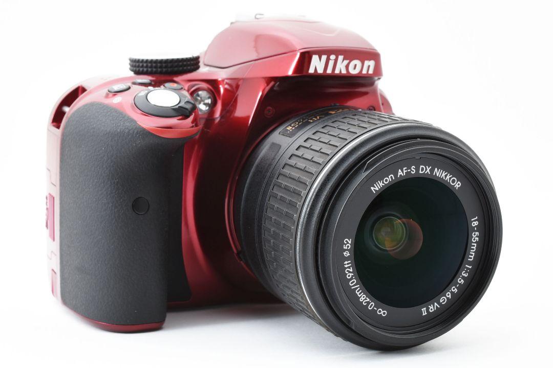 【ほぼ新品】Nikon D3300☆スマホ転送OK＆即発送★小型軽量一眼レフ☆