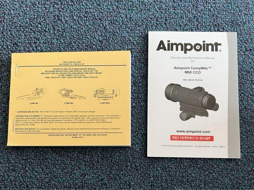 実物 未使用品 aimpoint compM4s M68CCO