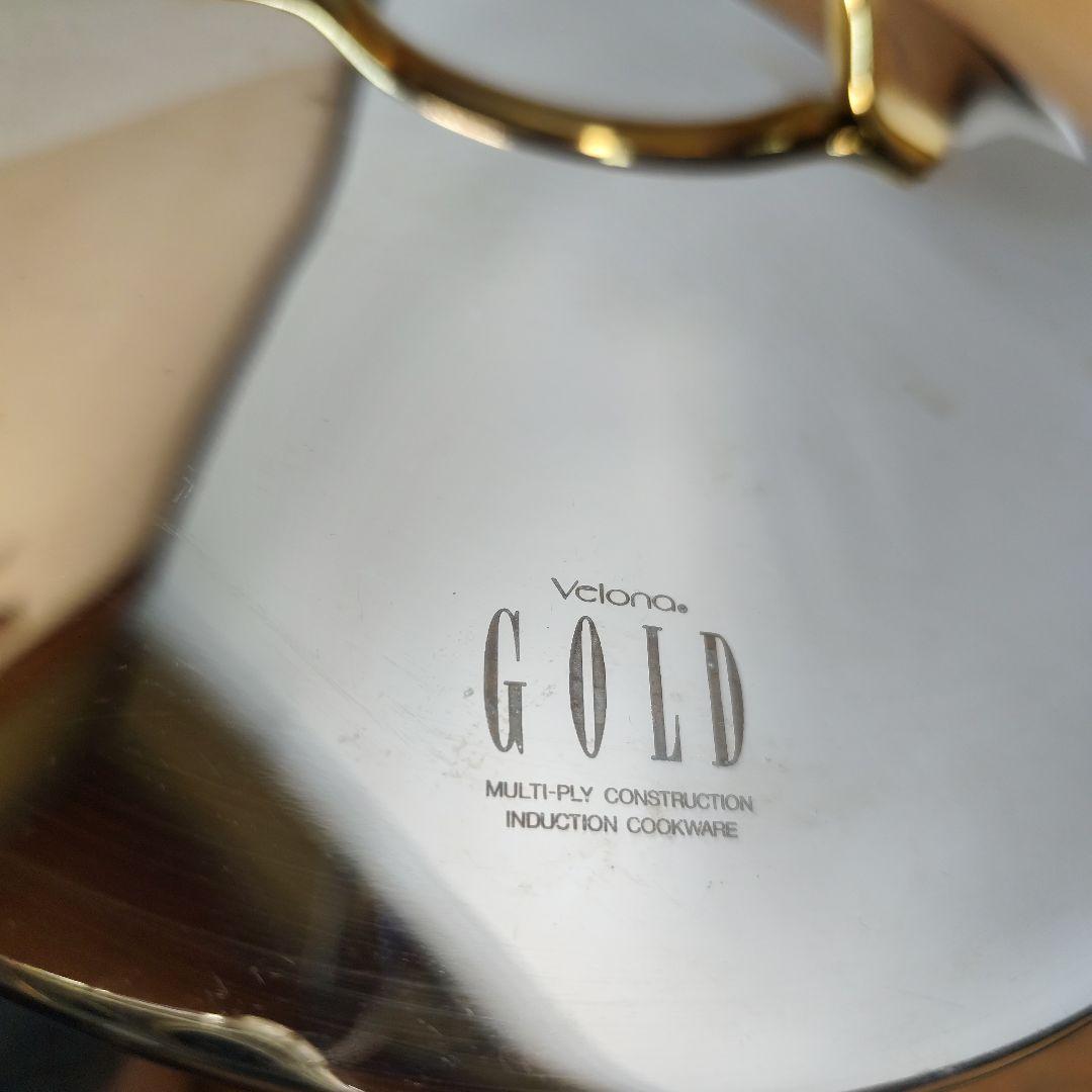 希少 廃盤！Velona GOLD 卓上鍋 ベローナ 24cm 5.1リットル
