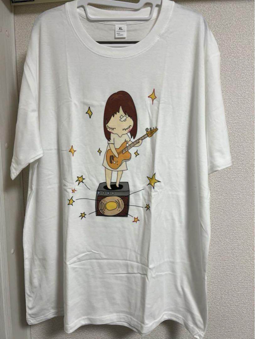 奈良美智【オリジナルTシャツ【未使用【サイン入【NO77【定価25,000 奈良美智【オリジナルTシャツ【未使用【サイン入【NO77【定価25,000