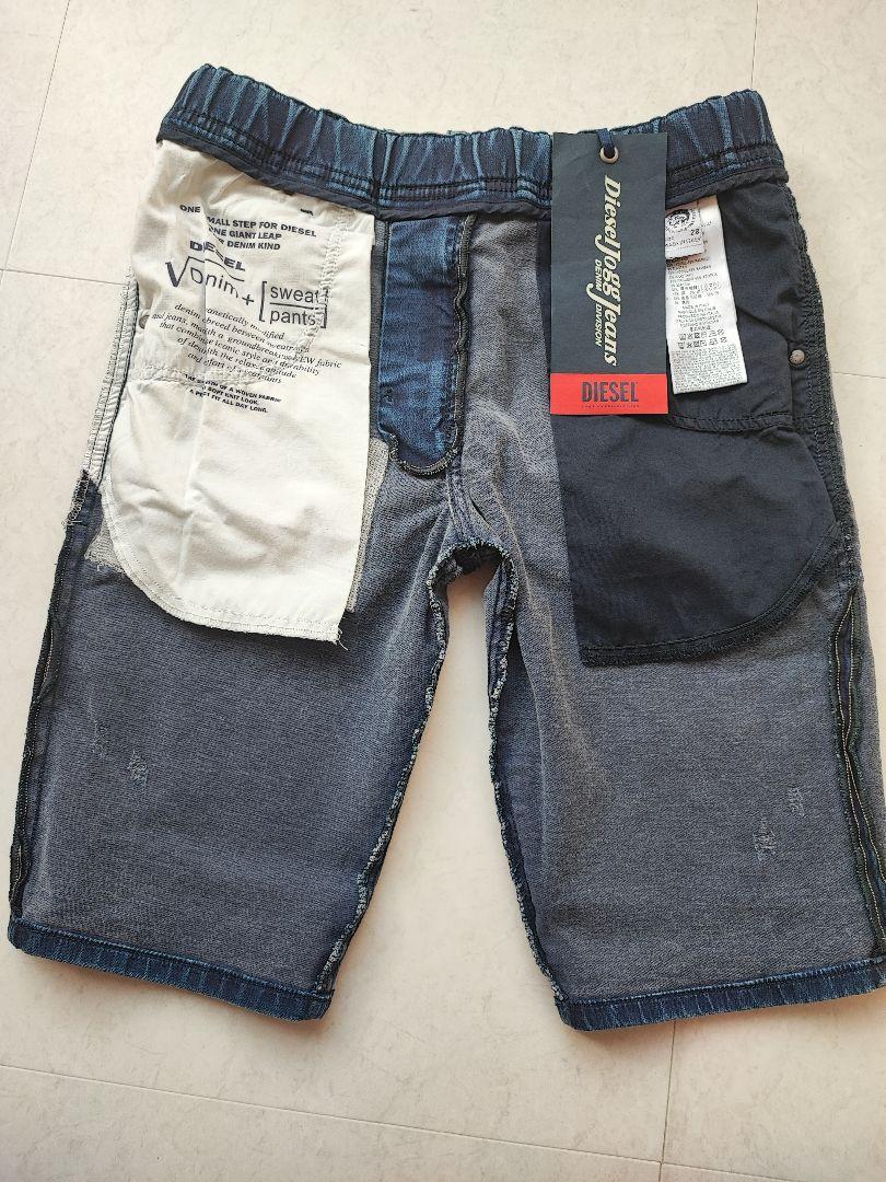 Ｗ２８ DIESEL デニム ハーフパンツ ショートパンツ JOGG ジョグ