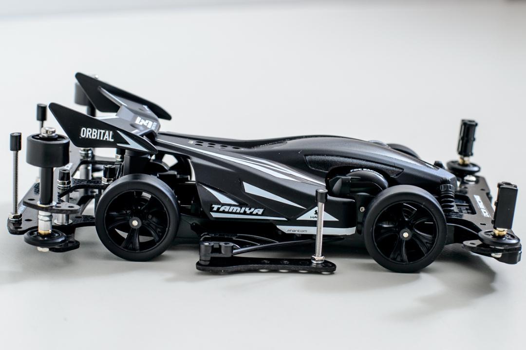 デュアルリッジ　ハイエンドモデル　ミニ四駆 レーサー魂溢れるボディとハイスペック！ミニ四駆「デュアル