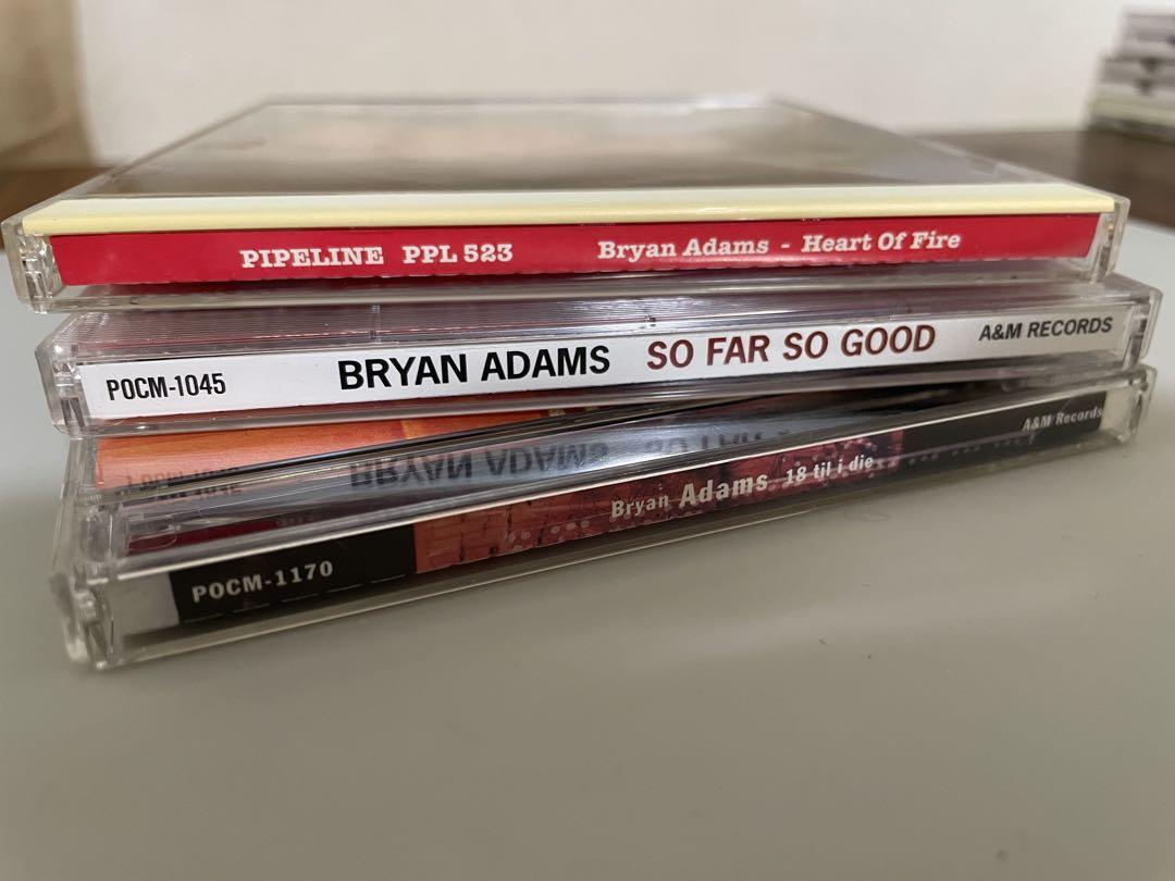 Bryan Adams CDセット 3枚 - メルカリ