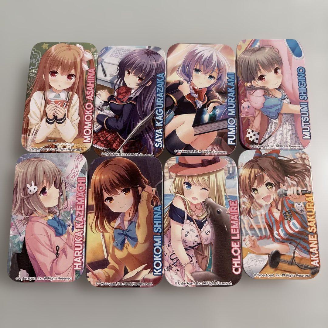ガールフレンド(仮)　KANRO　タブレット　ケース　8個　まとめ売り　ホロ