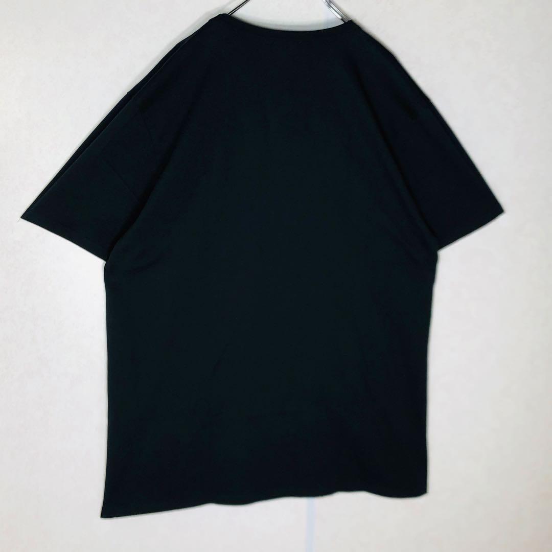 【即完売モデル】メゾンキツネ ダブルフォックス ワンポイントロゴ ポロシャツ 黒 即完売モデル】メゾンキツネ ダブルフォックス ワンポイントロゴ
