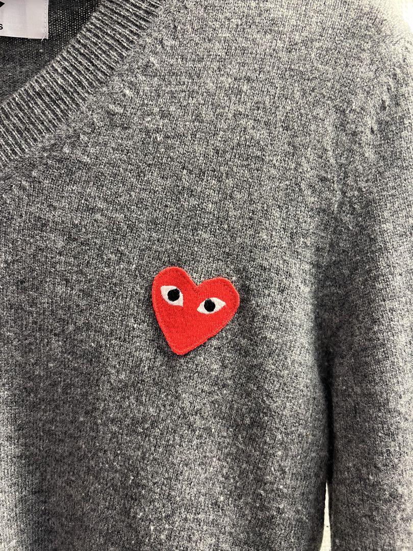 COMME des GARÇONS(コムデギャルソン)PLAY グレー セーター
