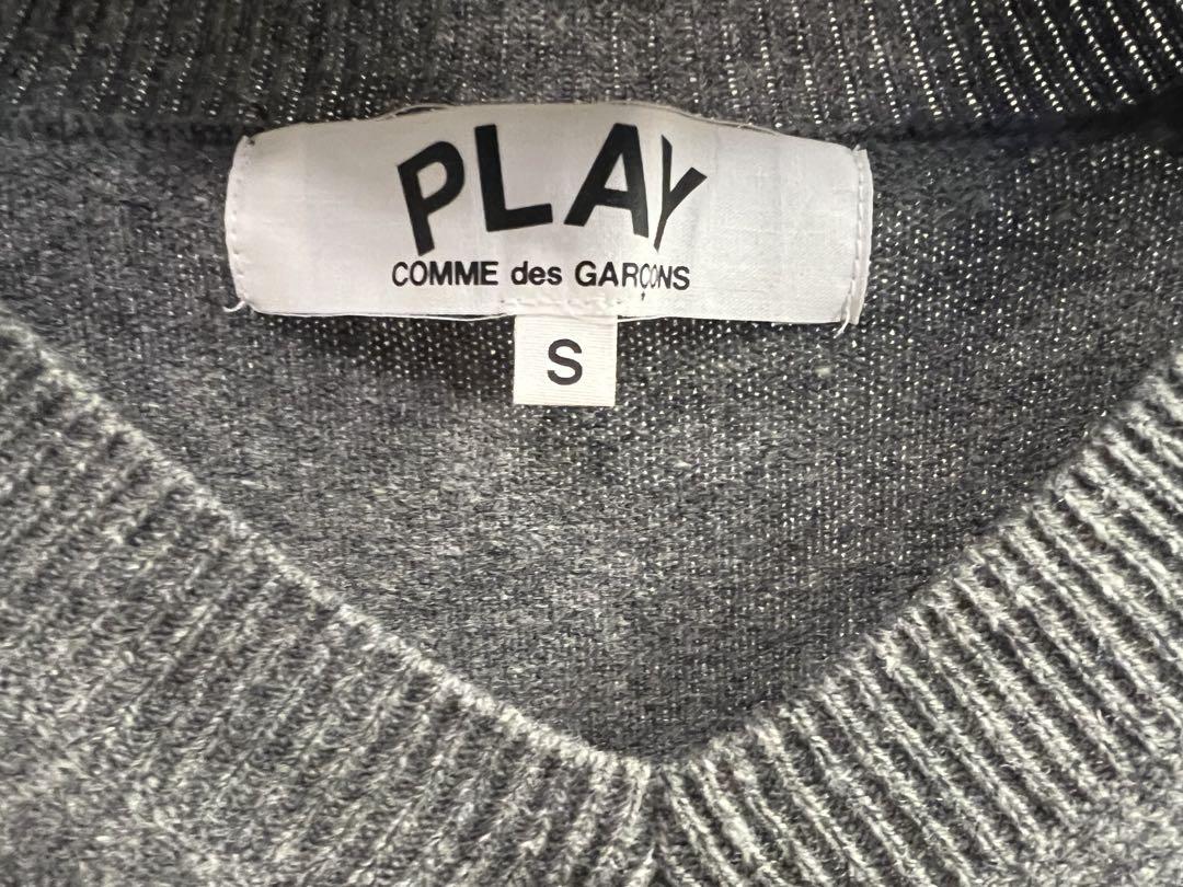 COMME des GARÇONS(コムデギャルソン)PLAY グレー セーター