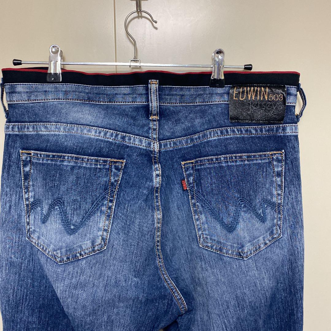 割引新品 EDWIN ジャージーズ デニム ジーンズ L 割引新品 EDWIN ジャージーズ デニム ジーンズ L