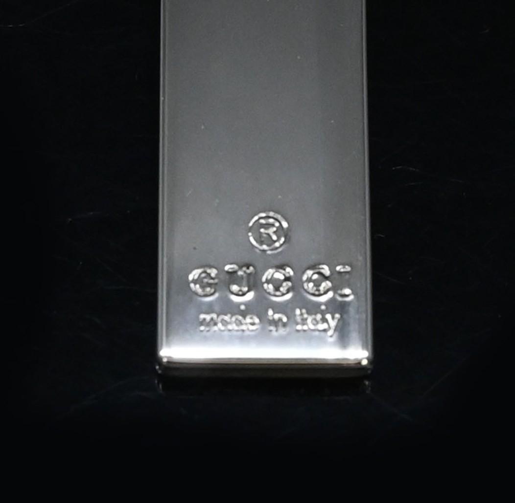 ■ 17913★年 GUCCIグッチ プレート　ネックレス ボールチェーン