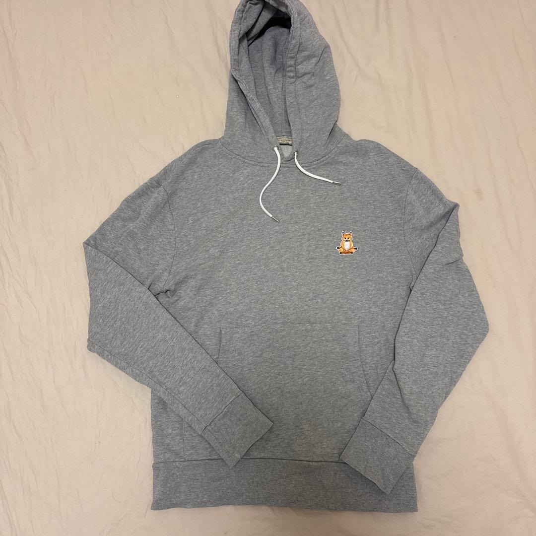 MAISON KITSUNÉ グレー パーカー MM MAISON KITSUNE