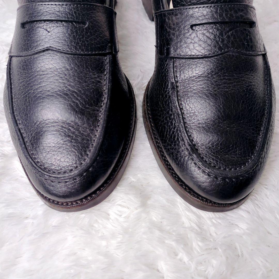 別注 名古屋限定 Oriental ALBERS アルバース ローファー シボ革 別注 名古屋限定 Oriental ALBERS アルバース ローファー シボ革