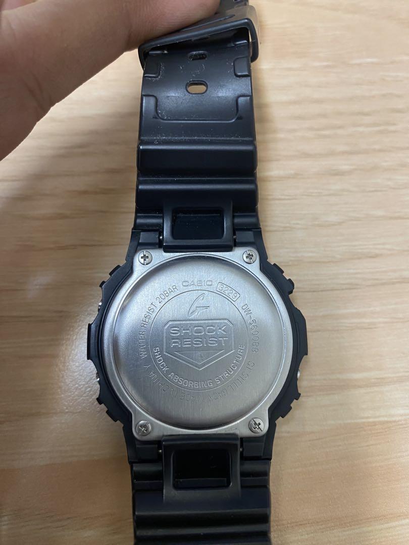 G-SHOCK オールブラック　DW5600BB