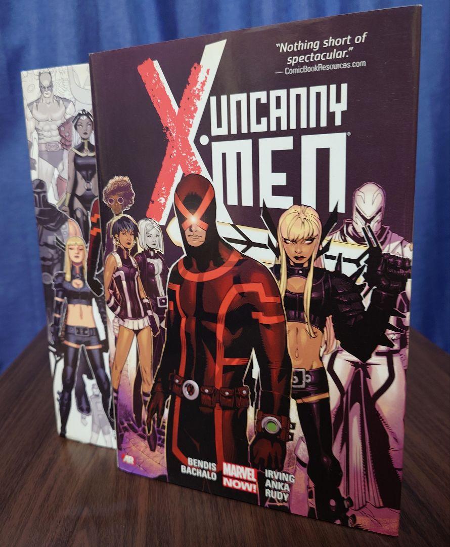 アメコミ　marvel　アンキャニー　x-men　ハードカバー　2冊　セット