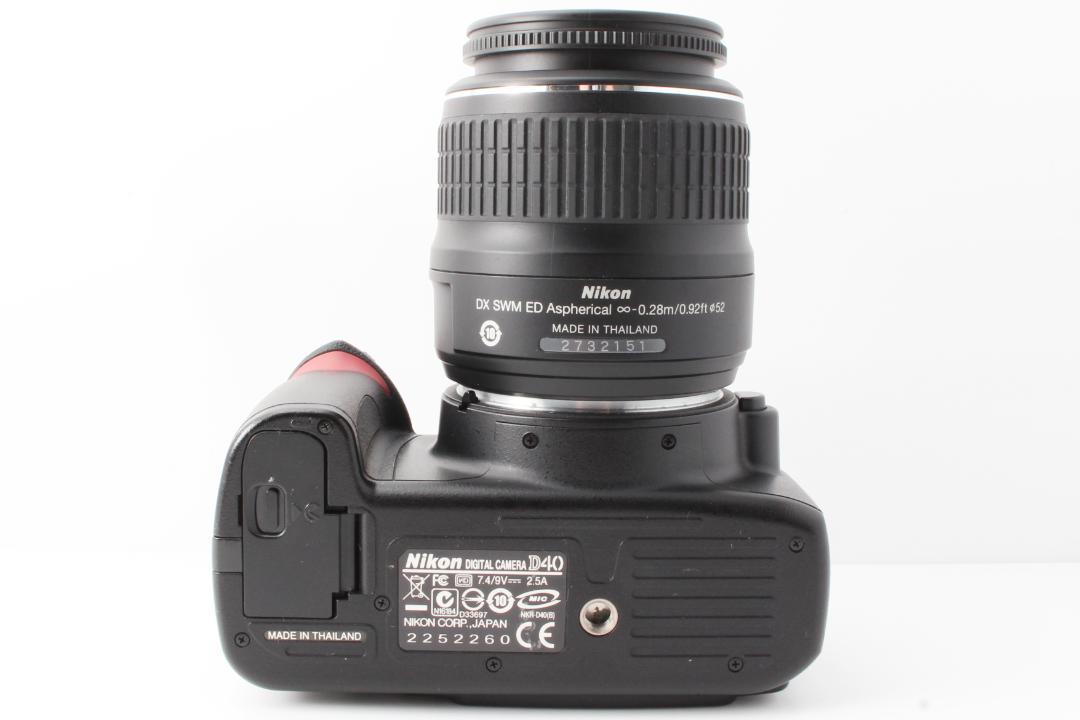 ❤️ニコン Nikon D40❤️デジタル一眼レフカメラ❤️ショット数