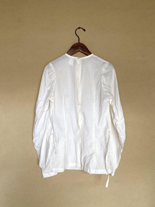 限定SALE品質保証 Dries Van Noten collection ギャザースモック ブラウス 3bSrT-m21021179304 品質保証お得