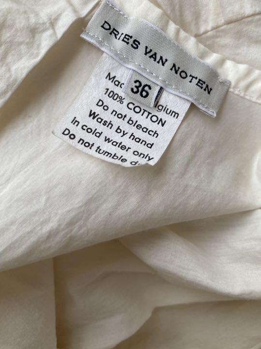 限定SALE品質保証 Dries Van Noten collection ギャザースモック ブラウス 3bSrT-m21021179304 品質保証お得