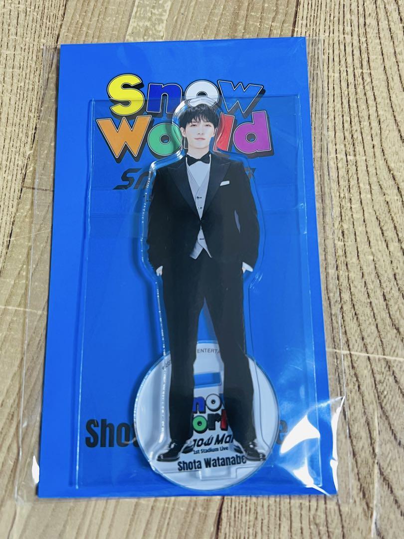 SnowMan 渡辺翔太 アクスタ 新品未使用 即日匿名配送 - メルカリ