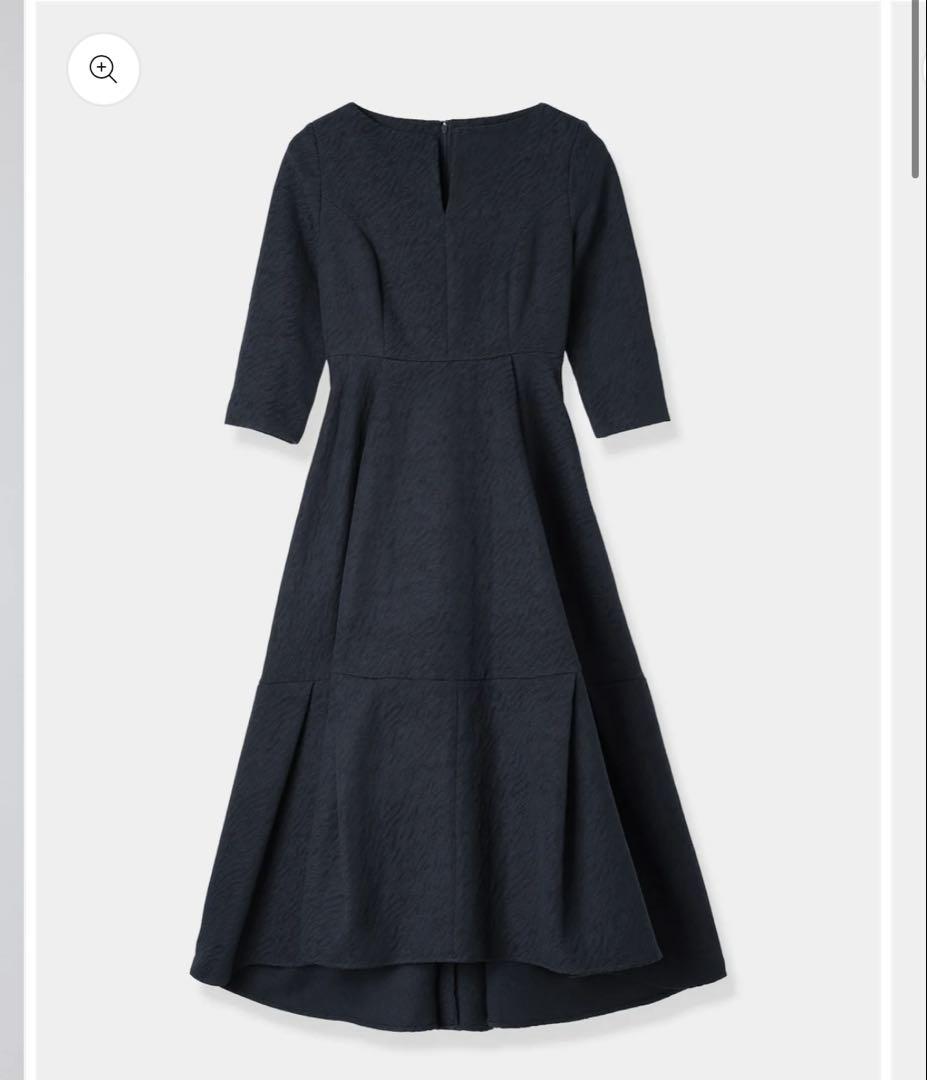 【新品】laube blanc Keyneck Jacquard Dress