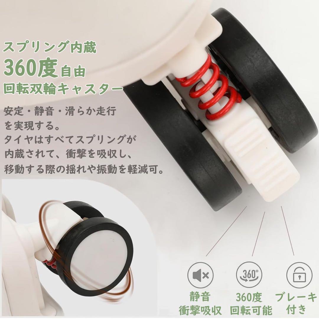 ☘️美品☘️キャリーケース 白 機内持ち込み 47L 1-3泊用
