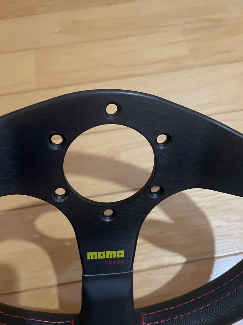 パーツ MOMO TUNER BLACK 320mm