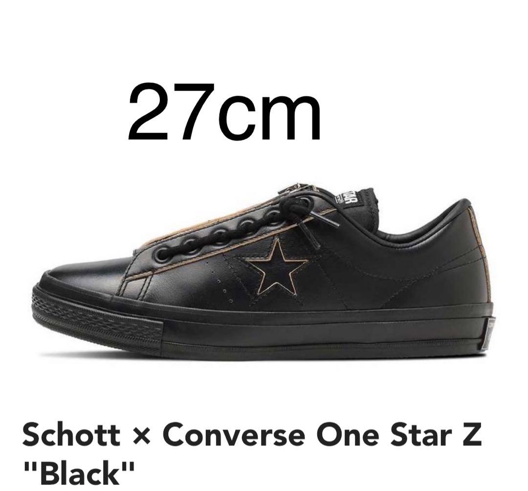 【新品未使用】Schott × Converse One Star Z Schott × Converse One Star Z Black
