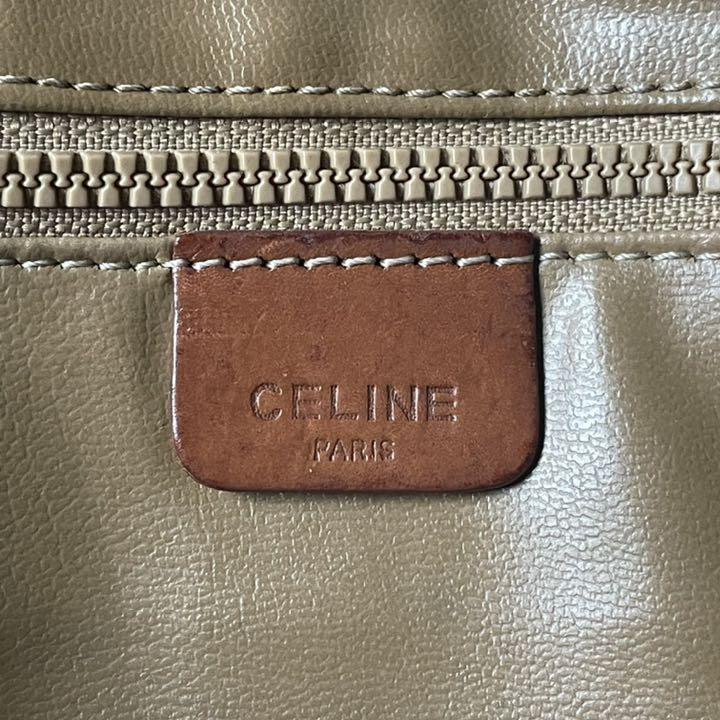 正規店即納 希少デザイン CELINE セリーヌ マカダム柄 ショルダーバッグ 文字ロゴ CugK6-m21025089991 高品質低価