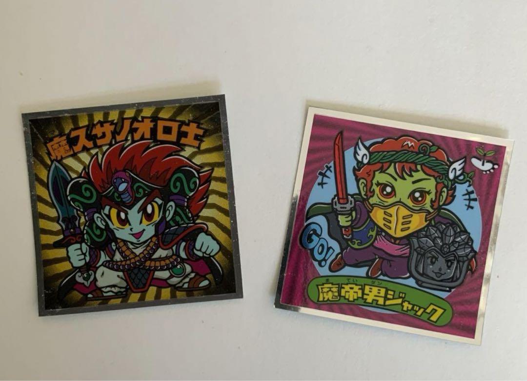 天使が悪魔になっちゃった ビックリマンシール 魔帝男ジャック