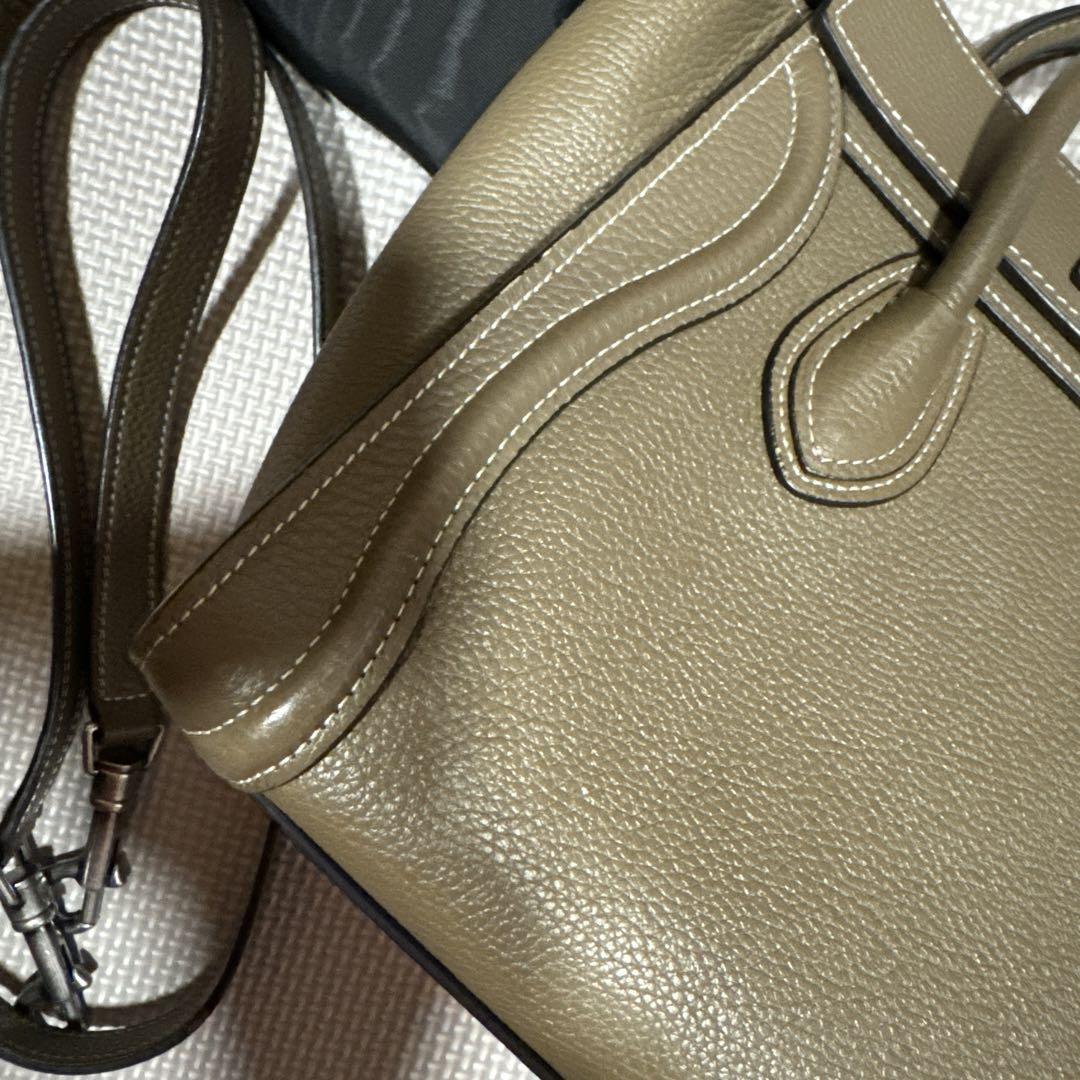 CELINE セリーヌ ラゲージ ナノ スリ 美品 画像4