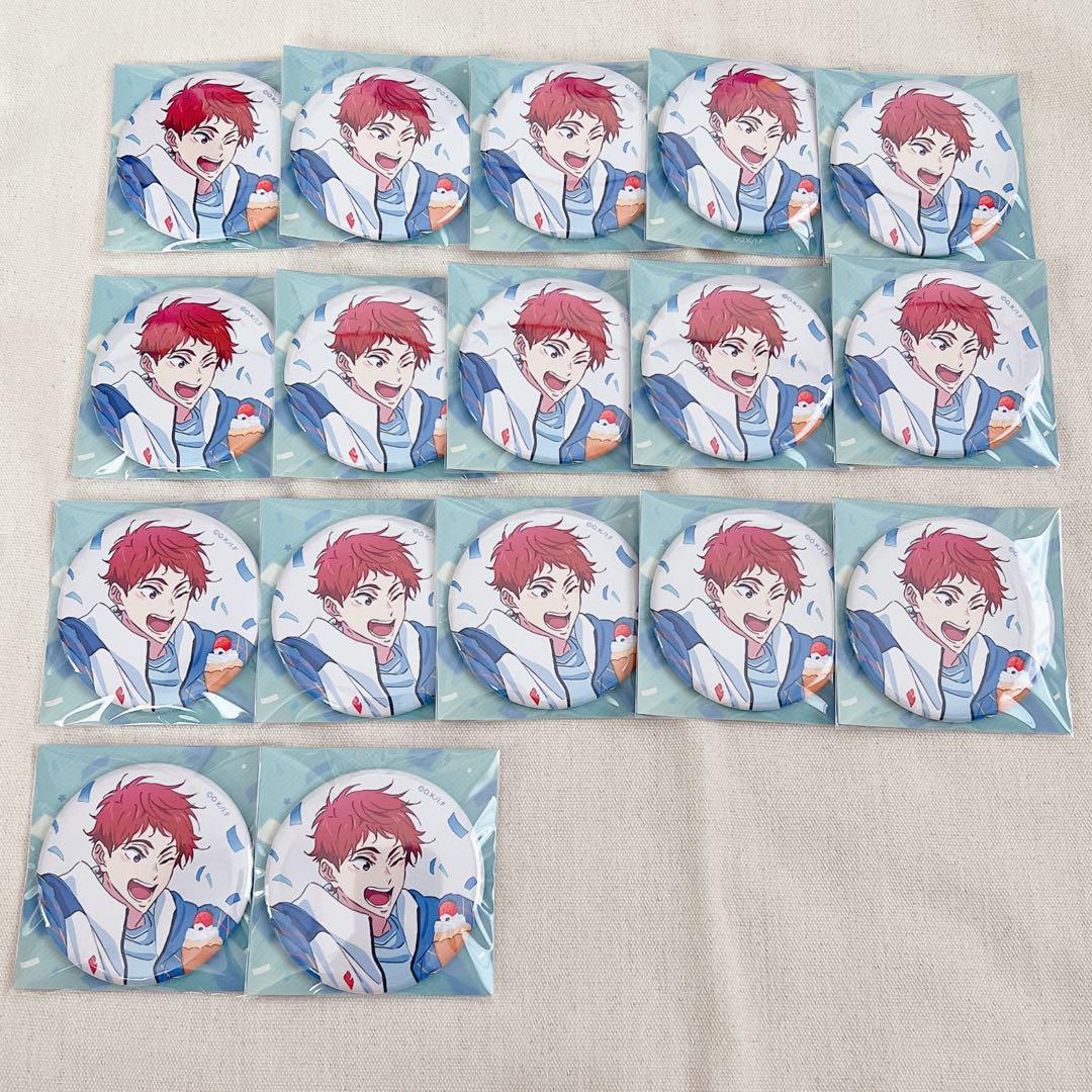 Free ! 七瀬遙 バースデーイベント 缶バッジ 椎名旭