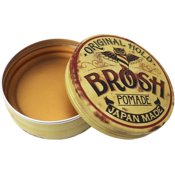 ブロッシュBROSH POMADE ORIGINAL HOLD 40g ×２