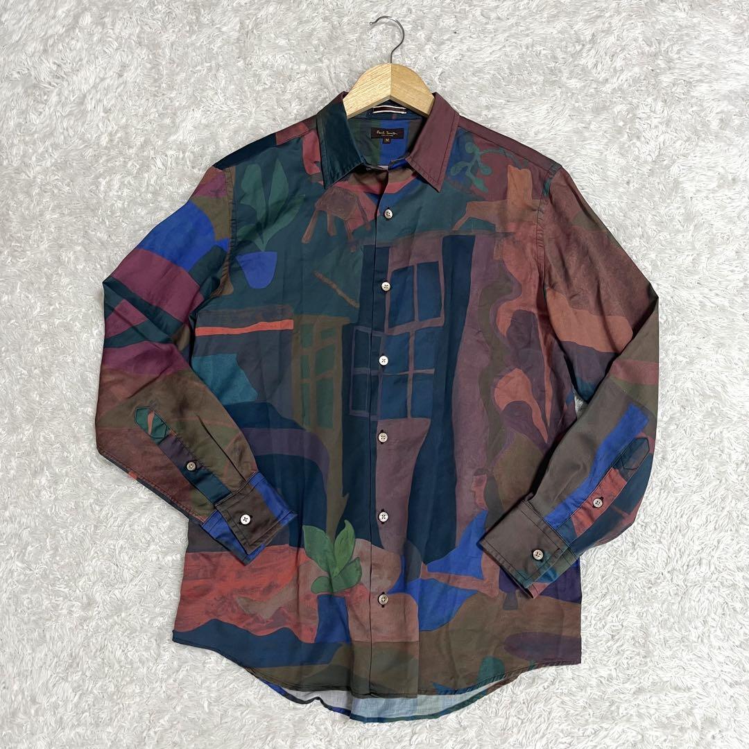 ✨極上品✨Paul Smith COLLECTION 長袖シャツ 総柄