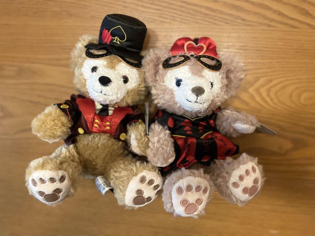 希少　上海ディズニー　ぬいぐるみ　ダッフィー　シェリーメイ　ハロウィン